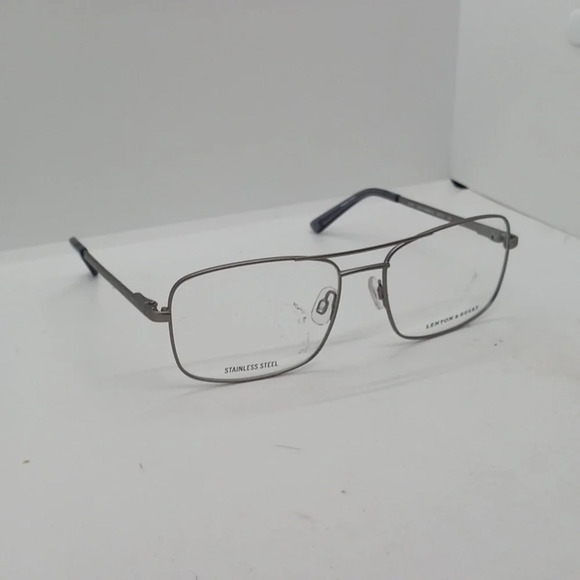 RX-ABLE MEN'S LENTON & RUSBY EYEGLASS FRAMES LR4011 GUNMETAL - Picture 3 of 4
